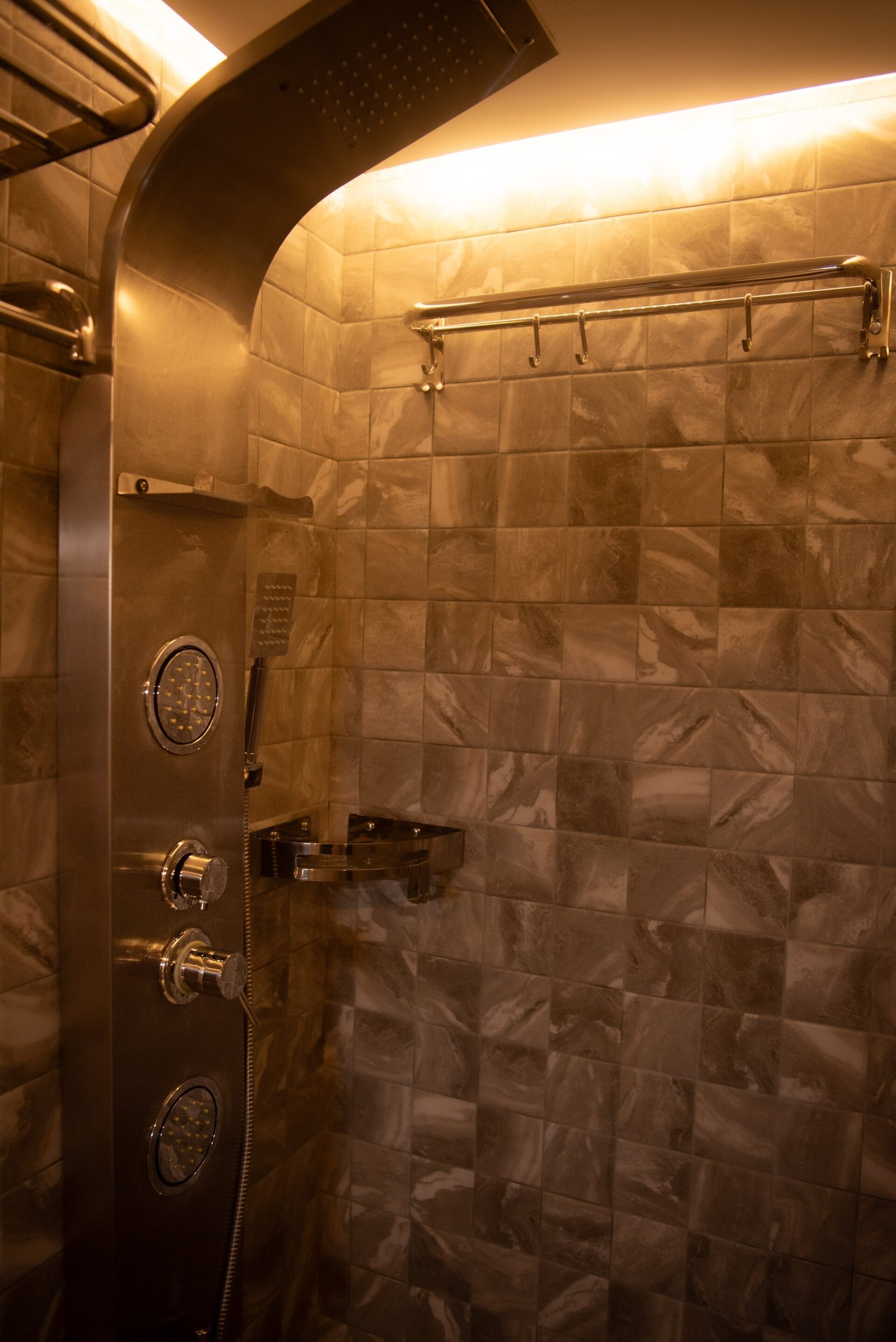 The shower