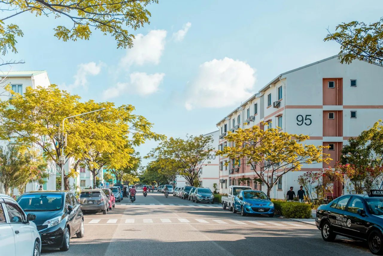 A street in the capital