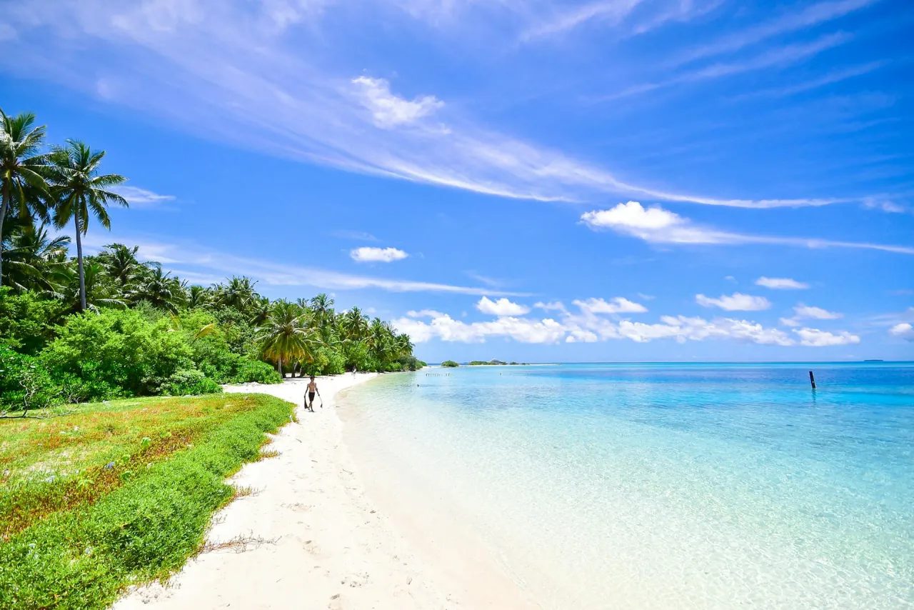 The southern beach
