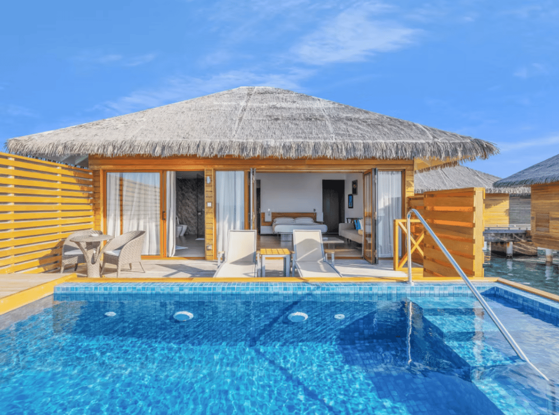 Lagoon suite with pool