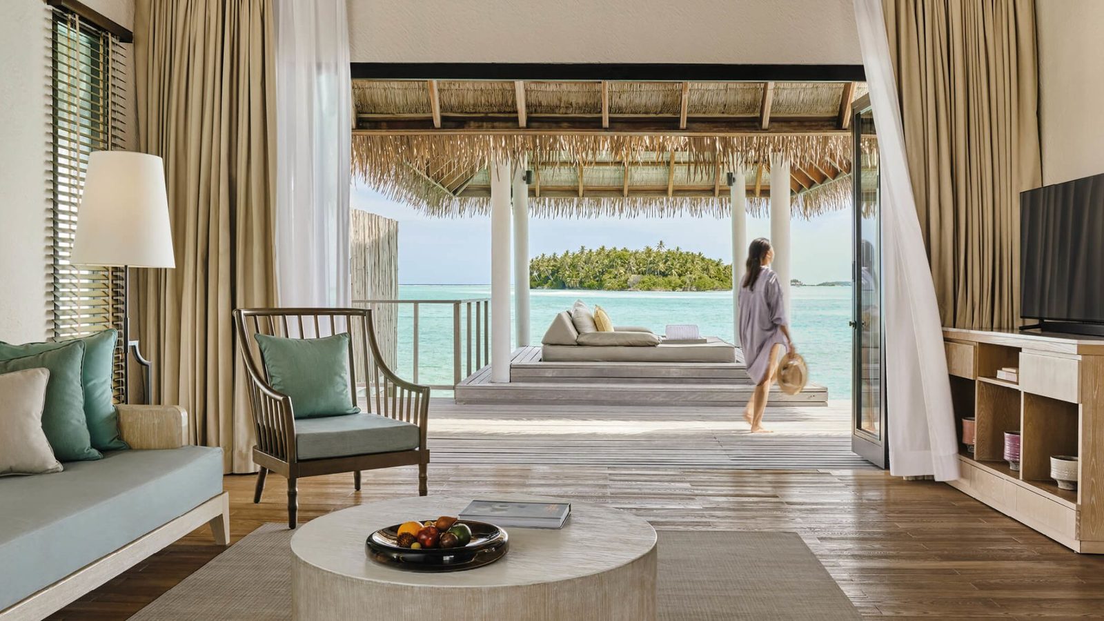Water Villa · the morning