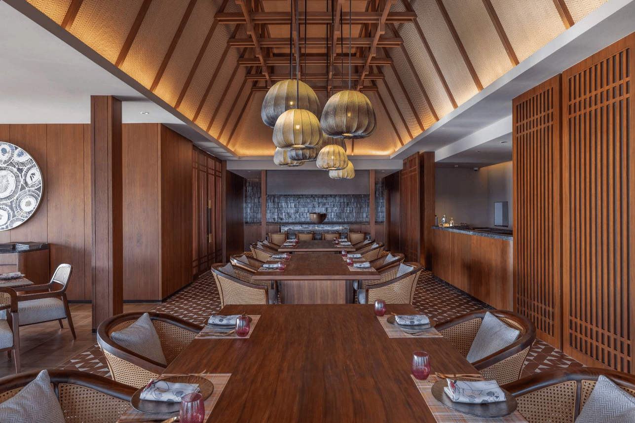 BŌ · Overwater chef's table · Japanese-led