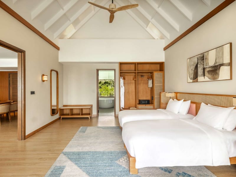 Two Bedroom Overwater Pool Suite · Two bedrooms · overwater · private pool
