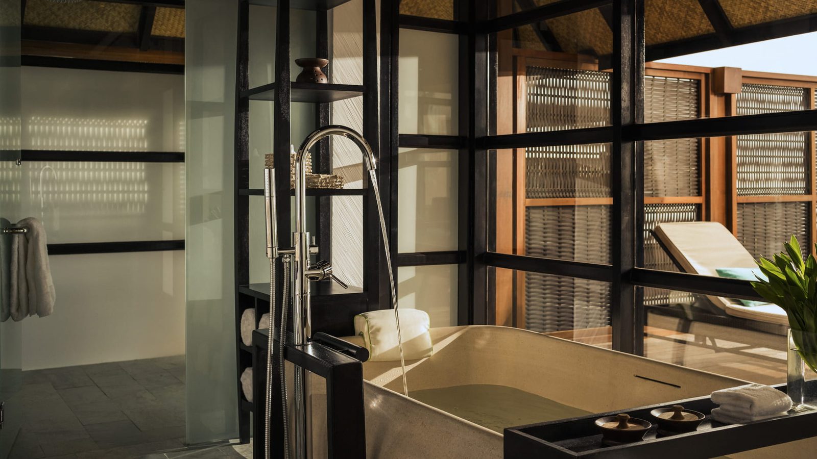 Sunrise Two-Bedroom Water Suite · Two bedrooms · sunrise over-water