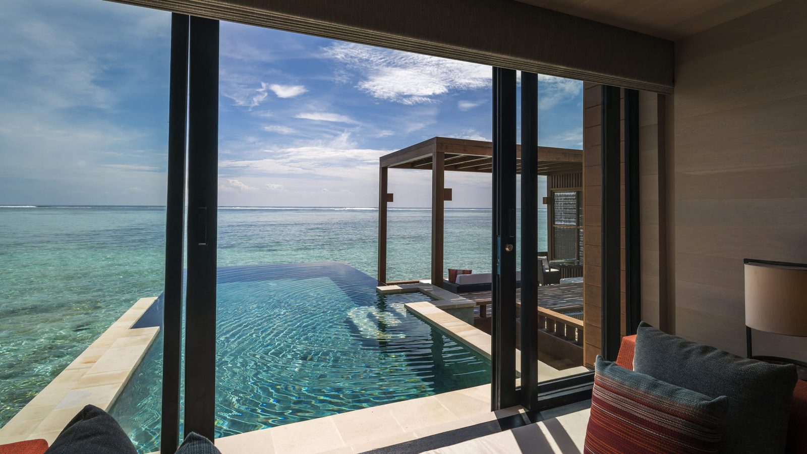 Sunset Water Villa with Pool · One bedroom · sunset over-water