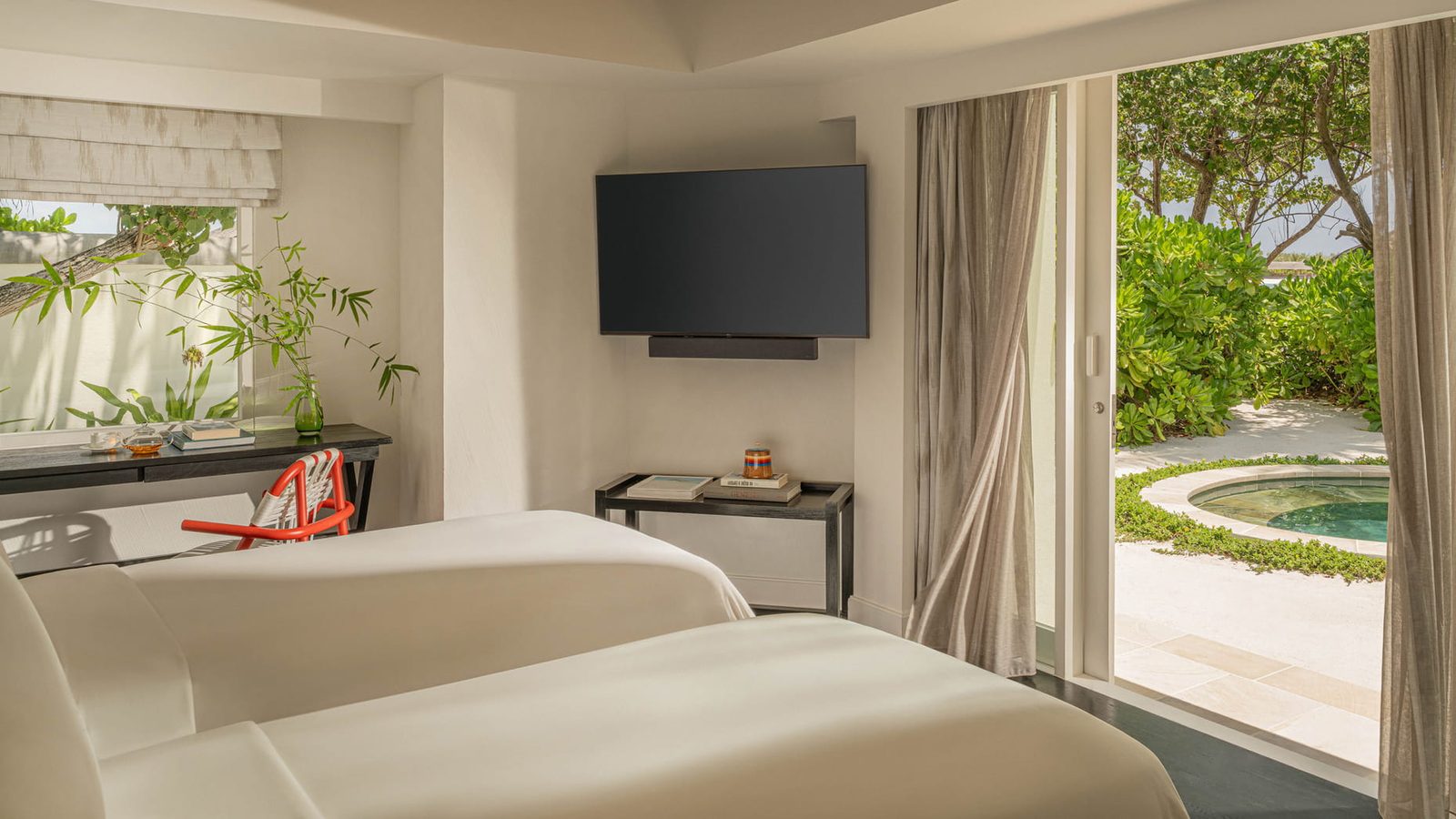 Two-Bedroom Beach Pavilion with Pool · Two bedrooms · beach pavilion