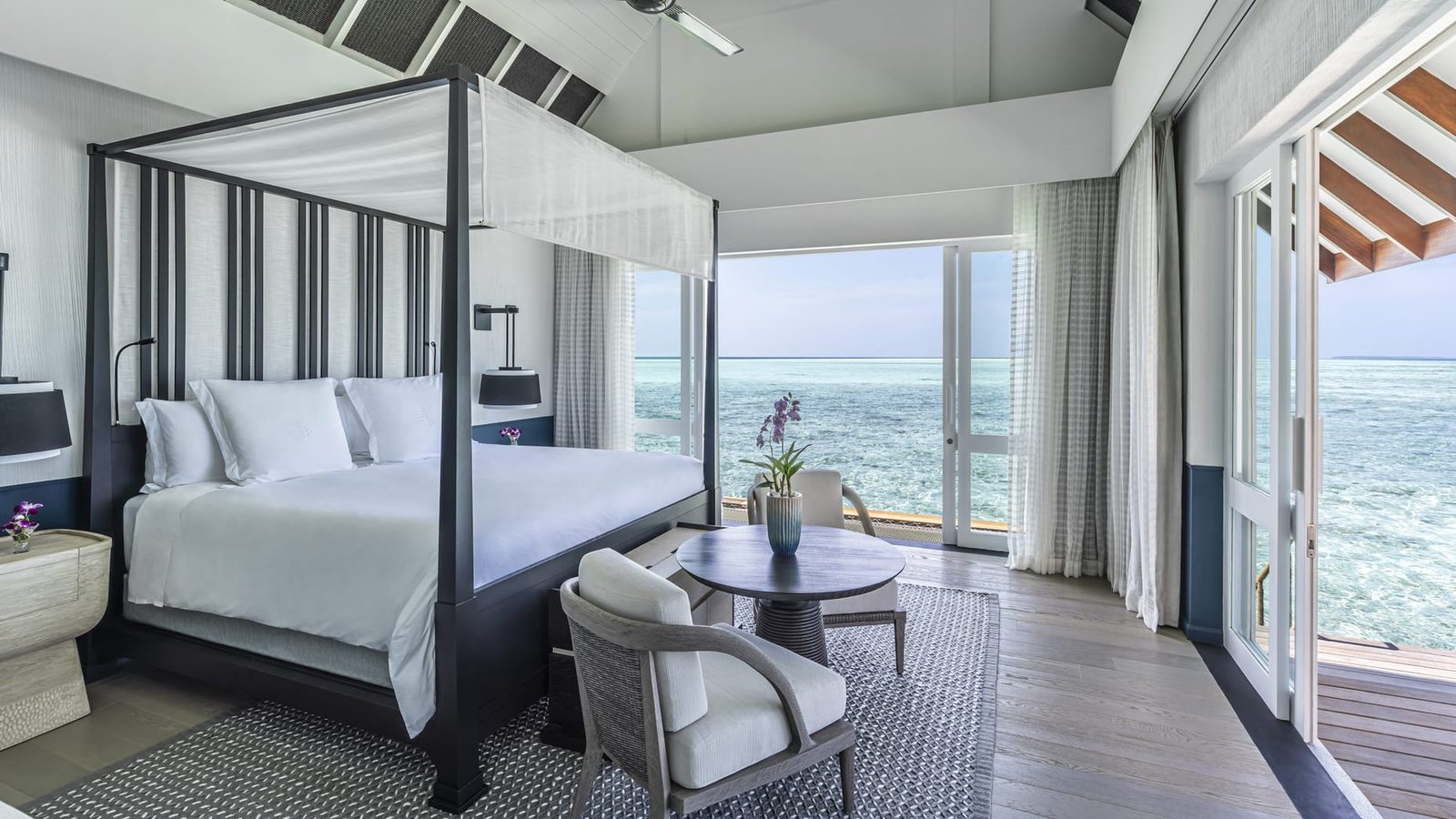 Sunrise Three-Bedroom Water Suite · Three bedrooms · sunrise over-water