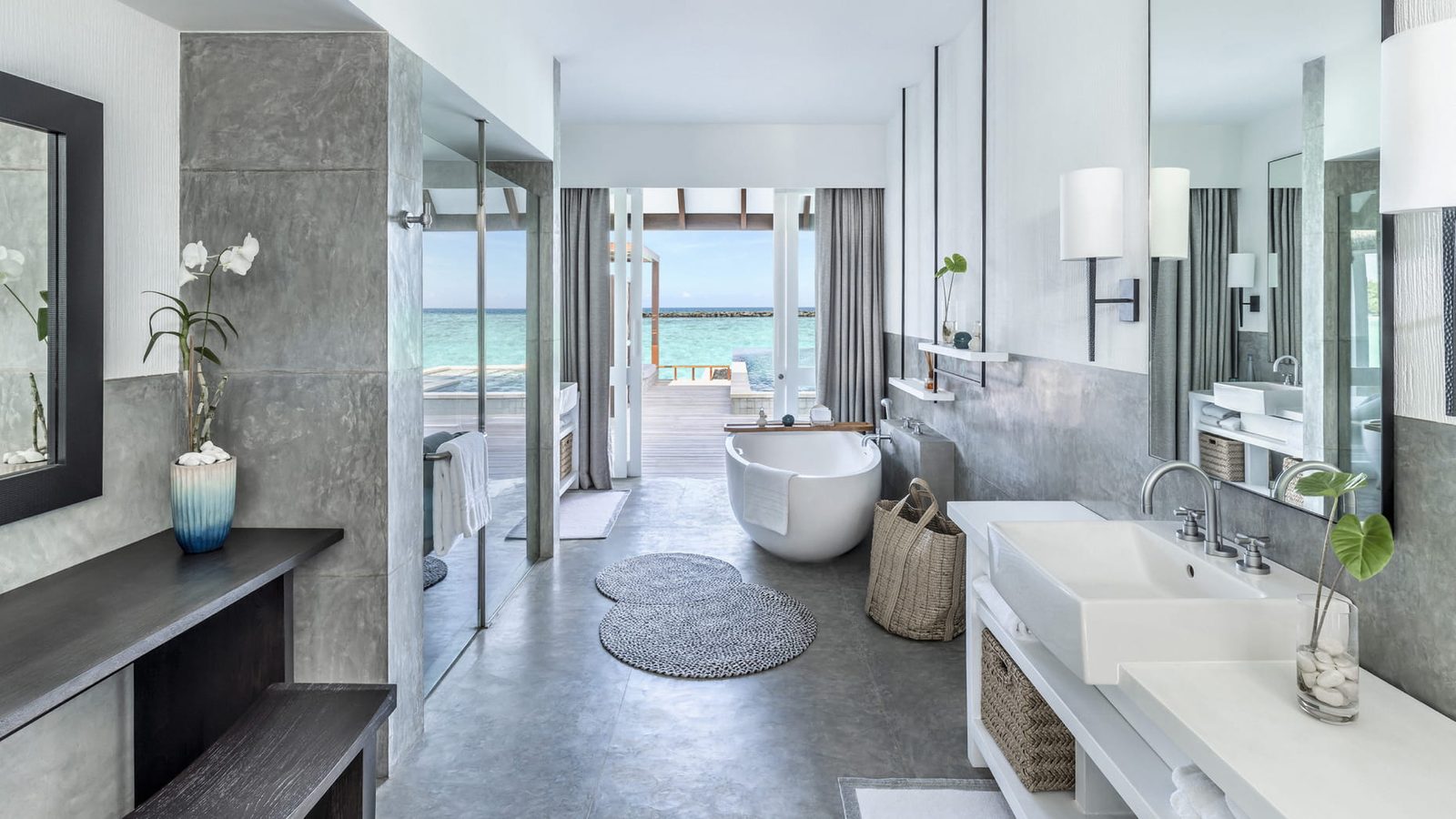 Sunrise Two-Bedroom Water Suite · Two bedrooms · sunrise over-water