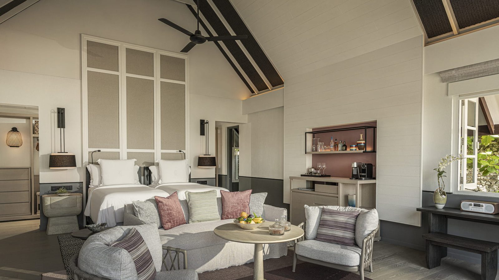 Two-Bedroom Oceanfront Bungalow · Two bedrooms · oceanfront
