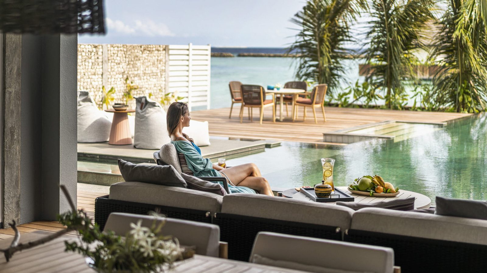 Two-Bedroom Oceanfront Bungalow · Two bedrooms · oceanfront
