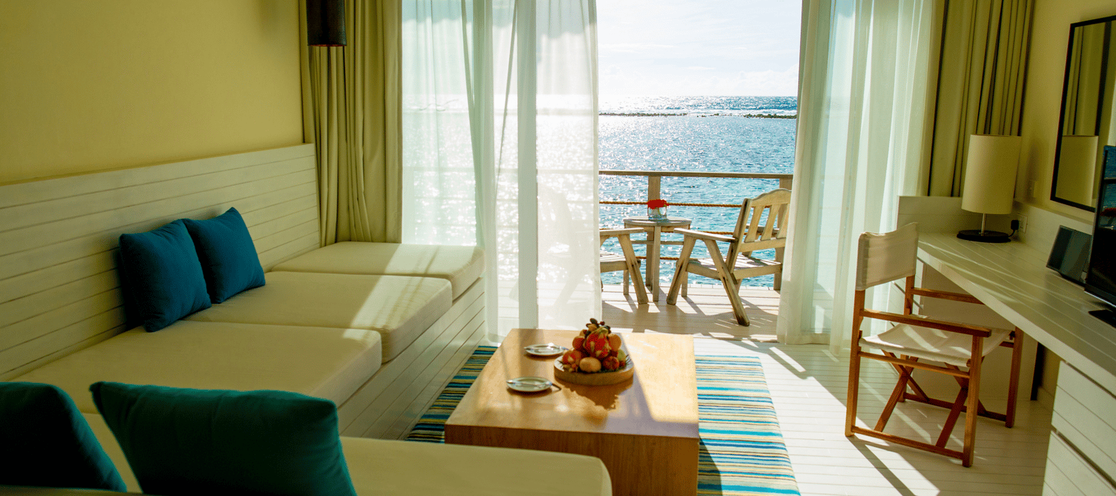 Overwater Villa Sea View · One bedroom · over-water sea