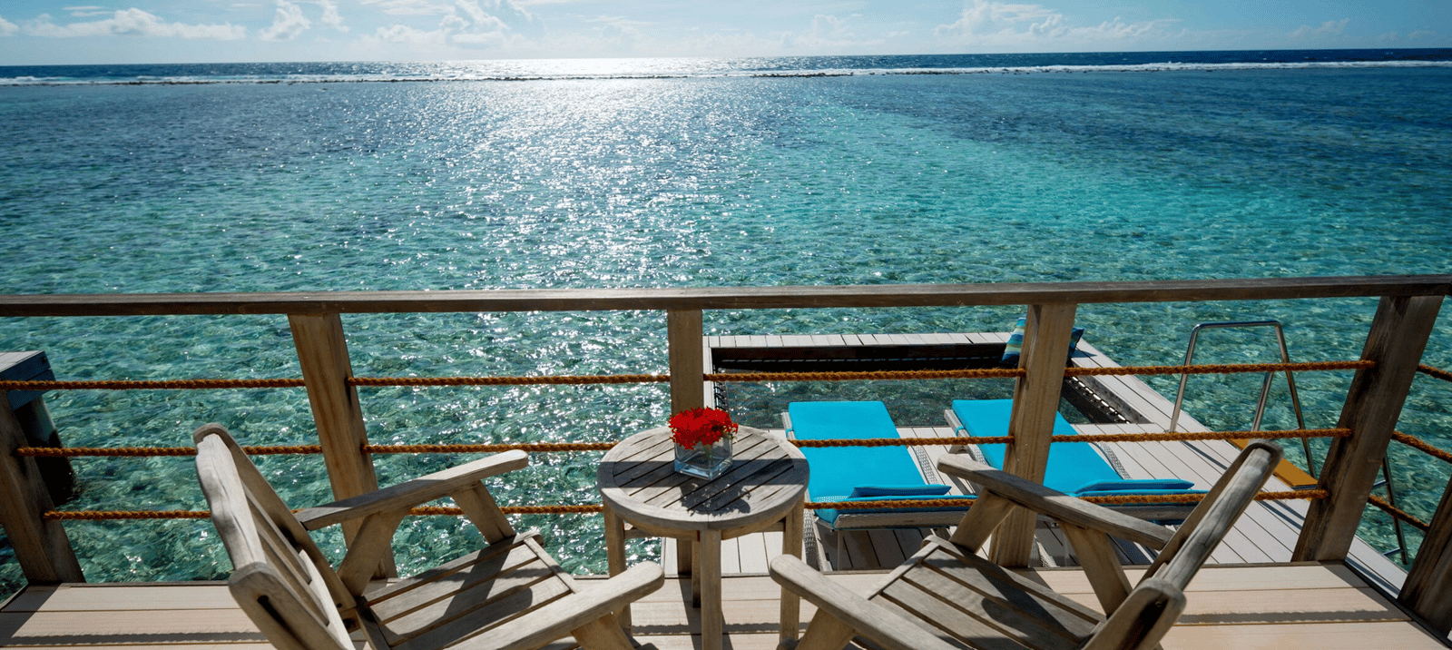 Overwater Villa Sea View · One bedroom · over-water sea