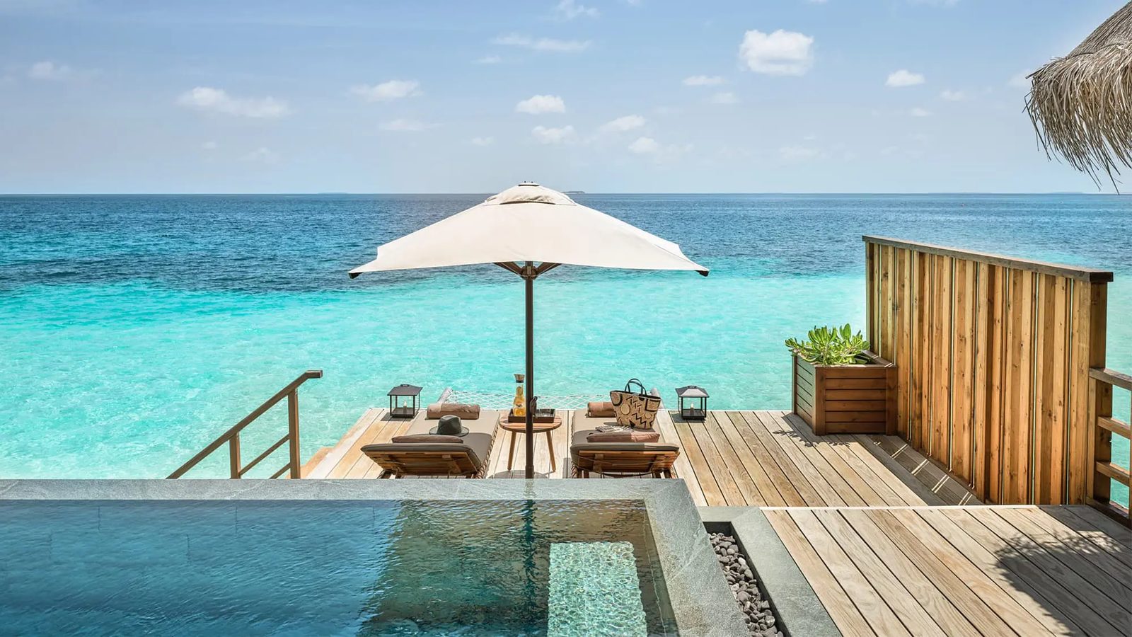 Water Villa with Pool · One bedroom · 100 m² interior · 5 villas
