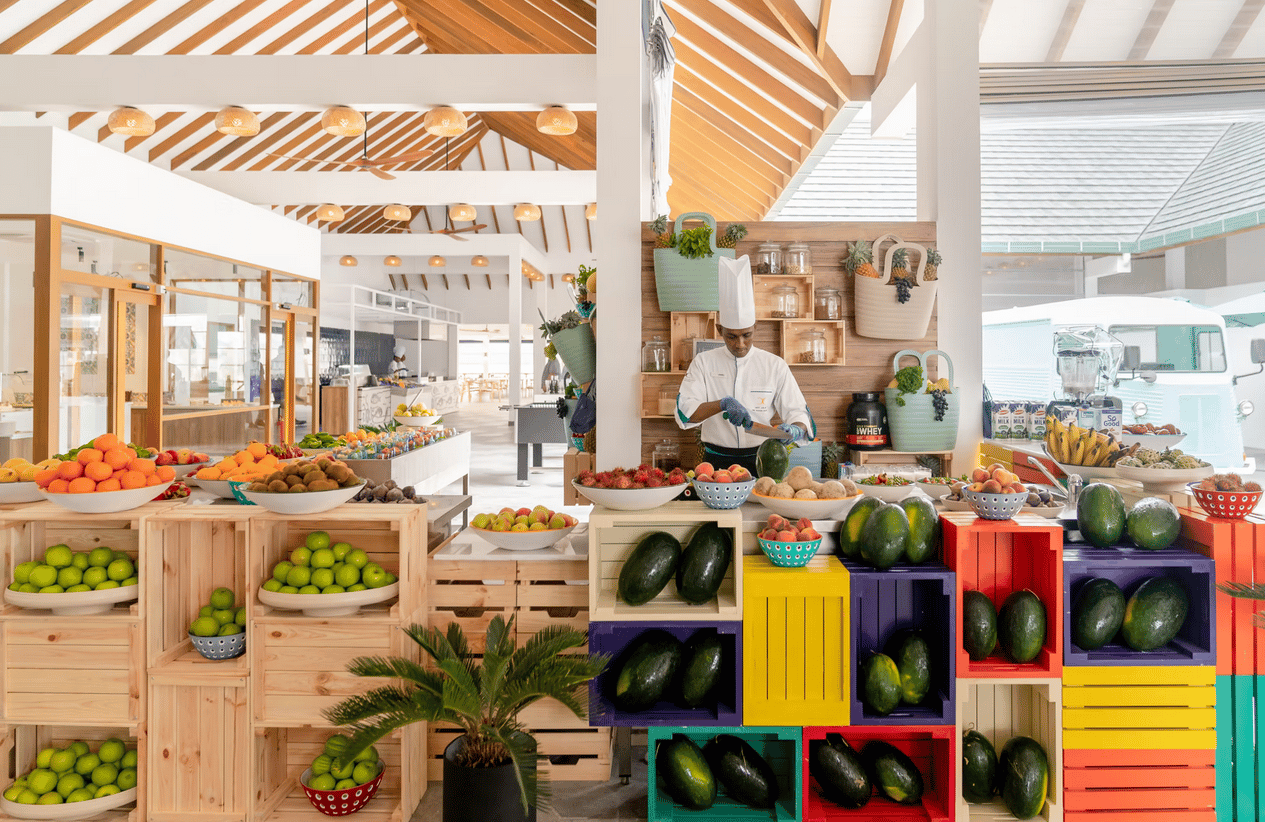 The Market · International · all-day buffet