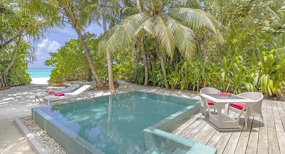Beach Pool · the private pool
