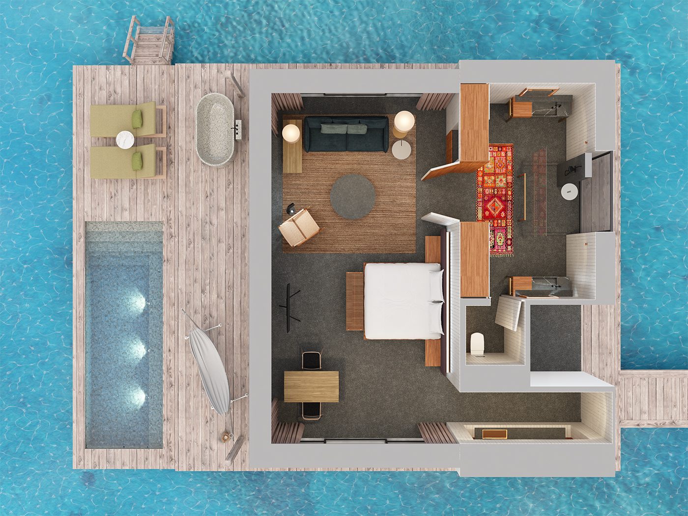 One Bedroom Sunset Water Pool Villa · One bedroom · 82 m² · 26 villas