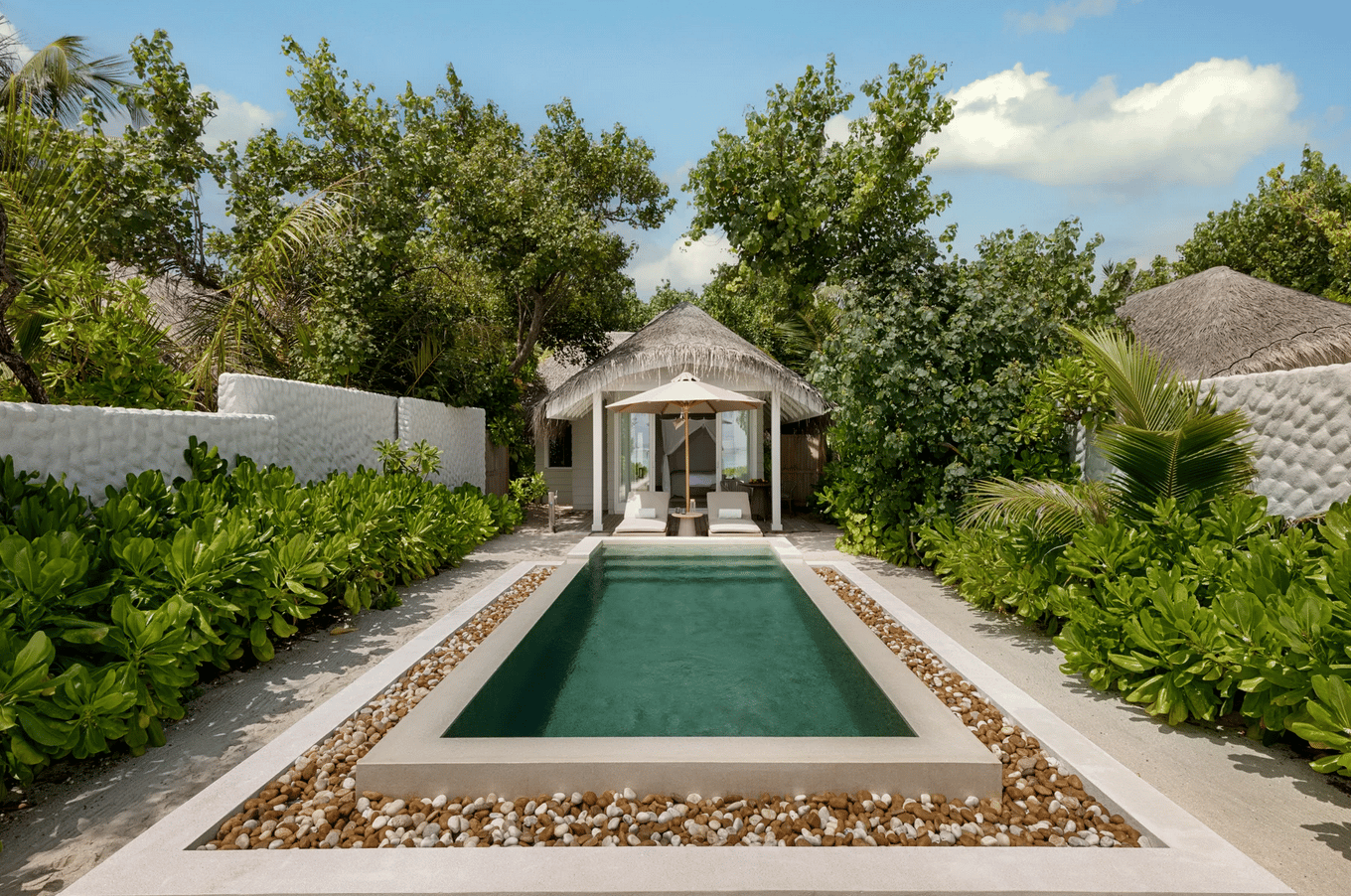 Beach Villa with Pool · One bedroom · beach plus plunge