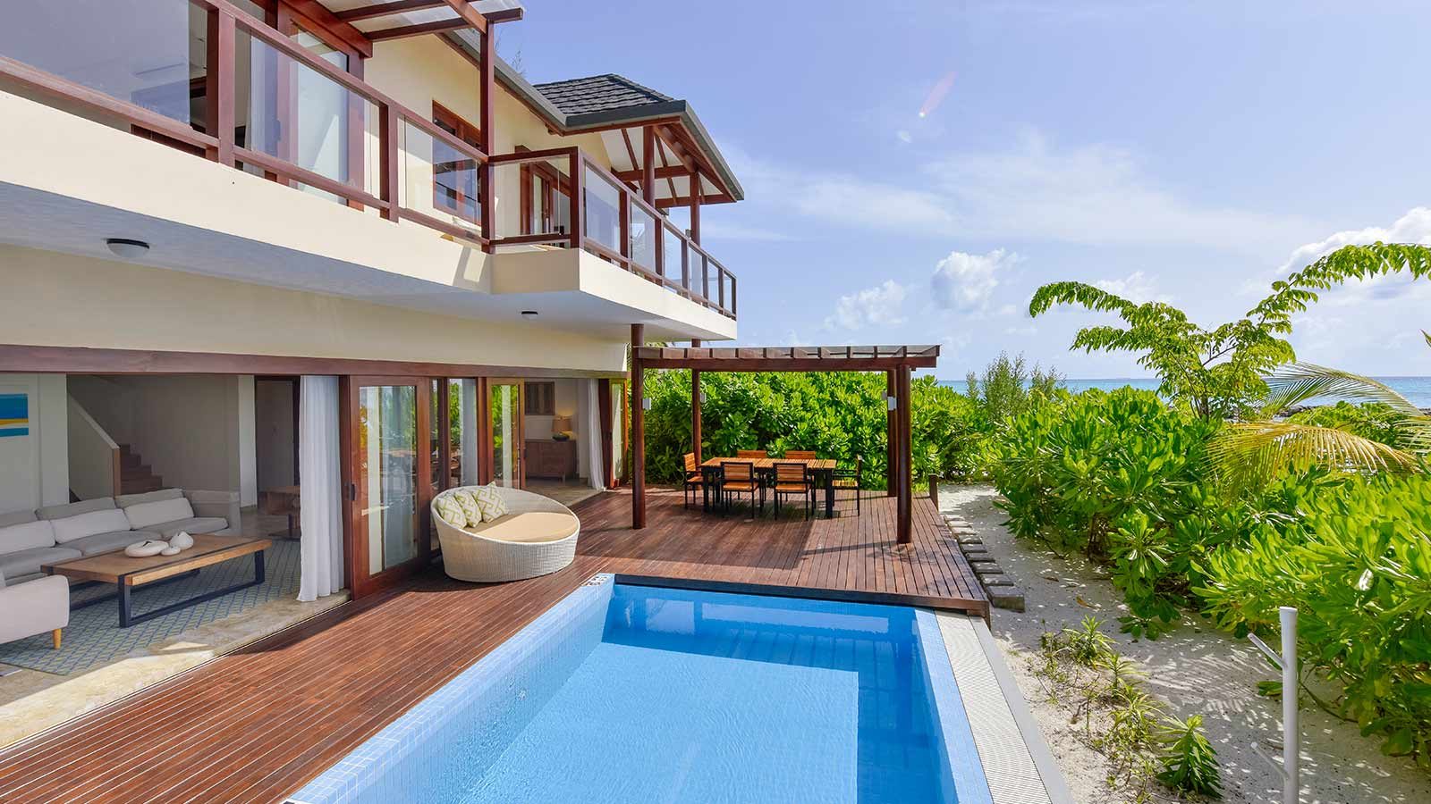 The Summer House · Two bedrooms · the family register